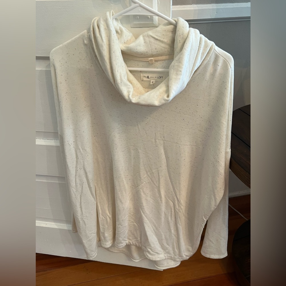 Lou & Grey for Loft Women’s long sleeve cowl neck top